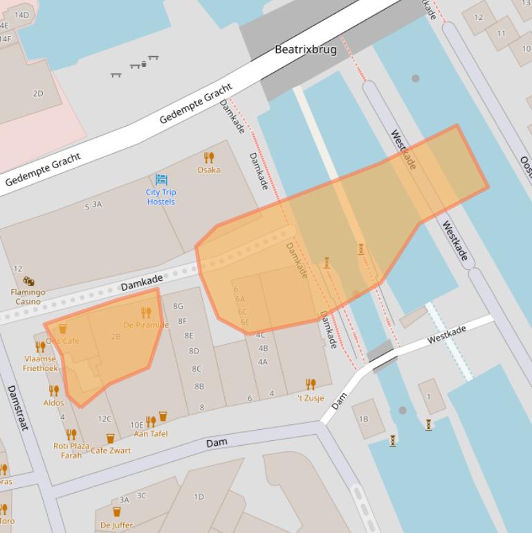 Kaart van postcodegebied 1506BJ.