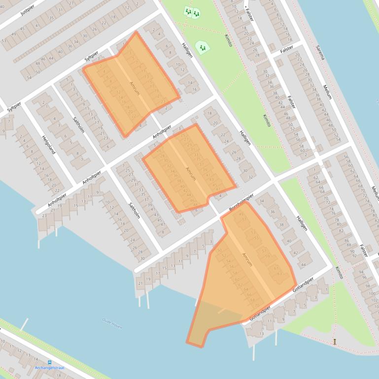 Kaart van postcodegebied 1506BR.