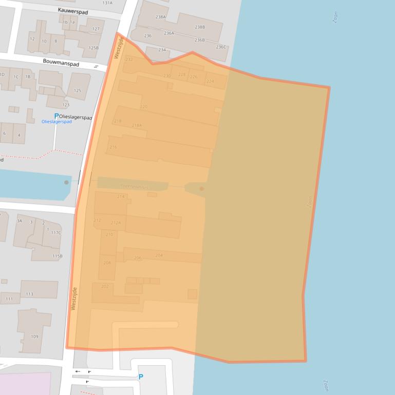 Kaart van postcodegebied 1506GG.