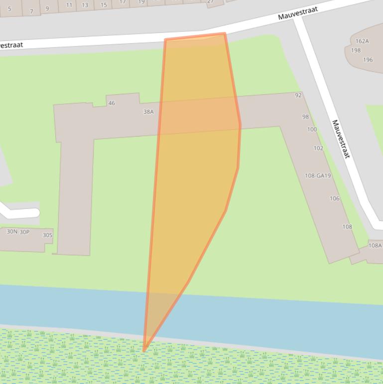 Kaart van postcodegebied 1506JH.