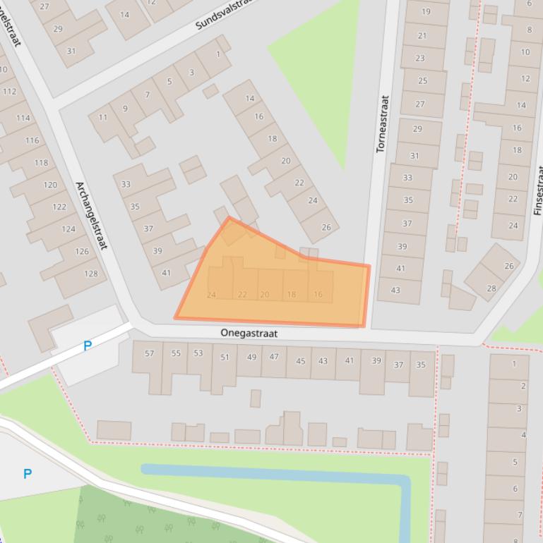 Kaart van postcodegebied 1506NX.