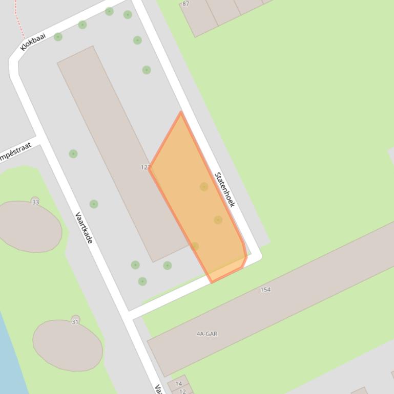 Kaart van postcodegebied 1506VL.