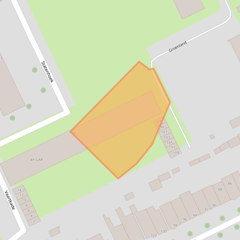 Kaart van postcodegebied 1506VS.