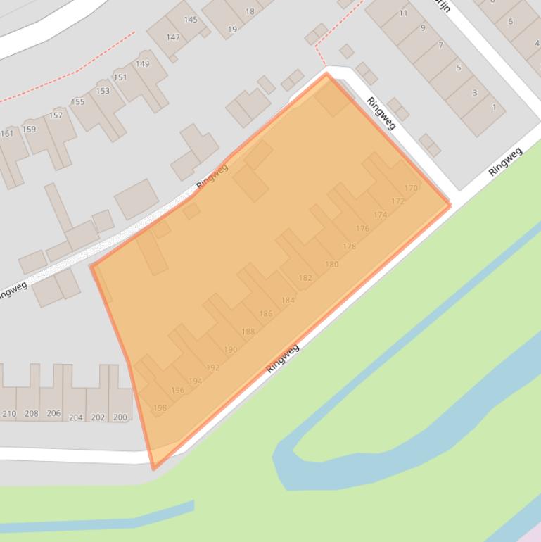 Kaart van postcodegebied 1507BL.