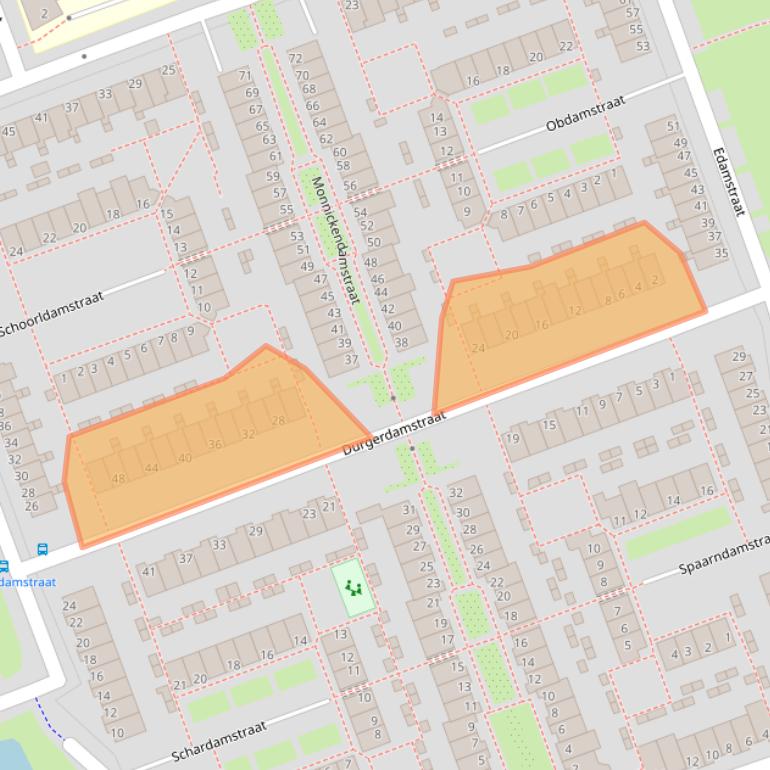 Kaart van postcodegebied 1507JM.