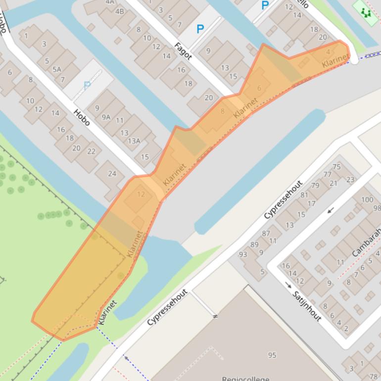 Kaart van postcodegebied 1507VT.