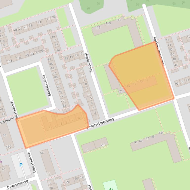 Kaart van postcodegebied 1508BM.