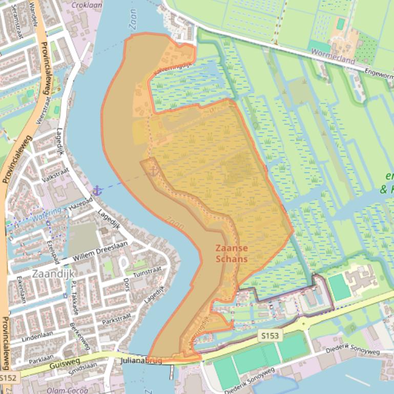 Kaart van postcodegebied 1509BT.