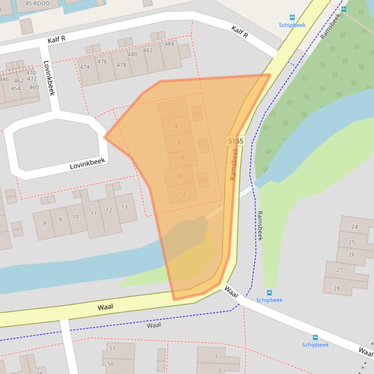 Kaart van postcodegebied 1509DA.