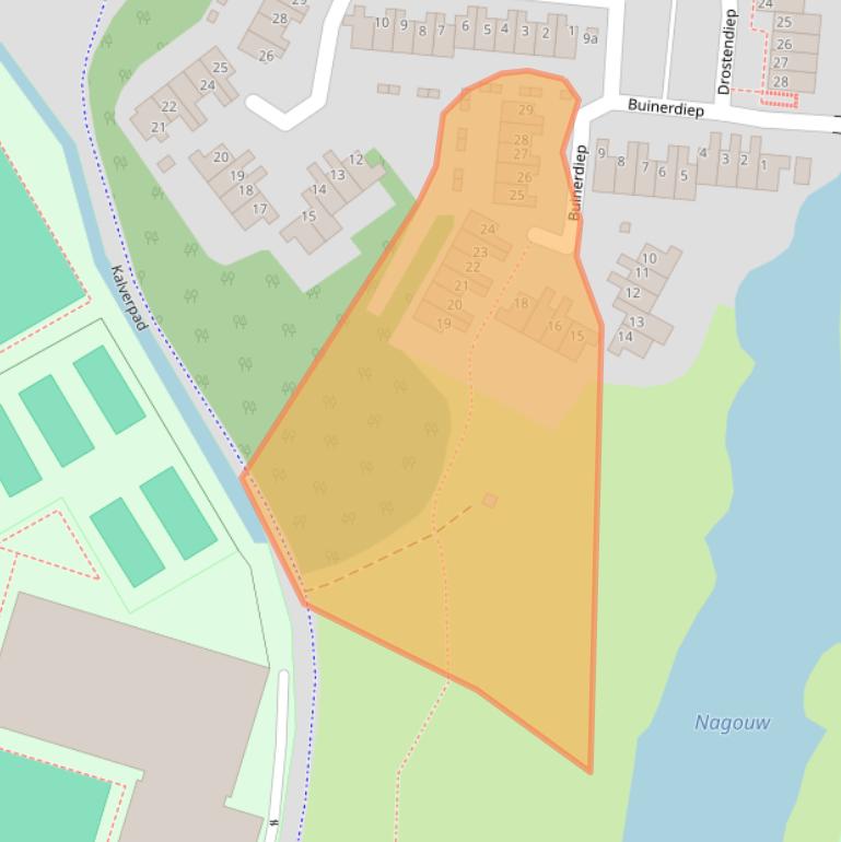 Kaart van postcodegebied 1509XR.