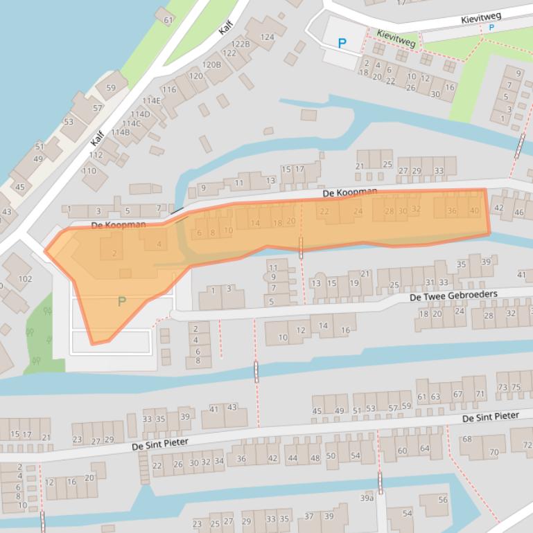 Kaart van postcodegebied 1509ZR.