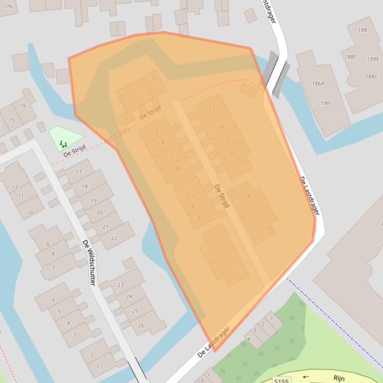 Kaart van postcodegebied 1509ZZ.