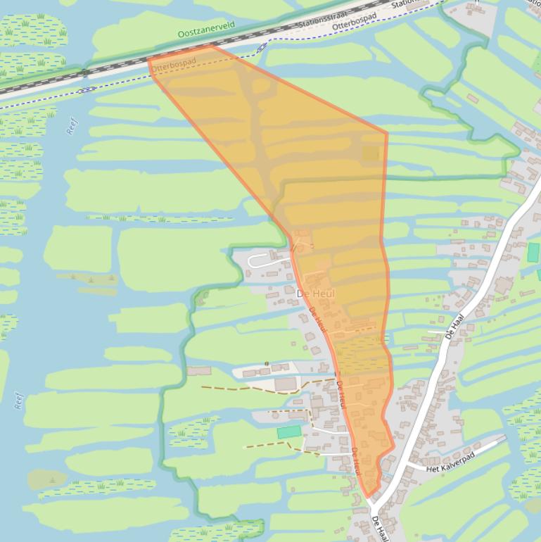 Kaart van postcodegebied 1511AK.