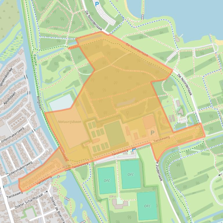 Kaart van postcodegebied 1511BW.