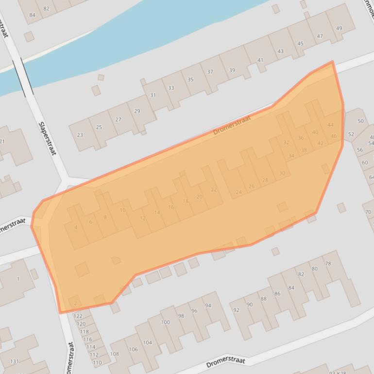 Kaart van postcodegebied 1511CN.