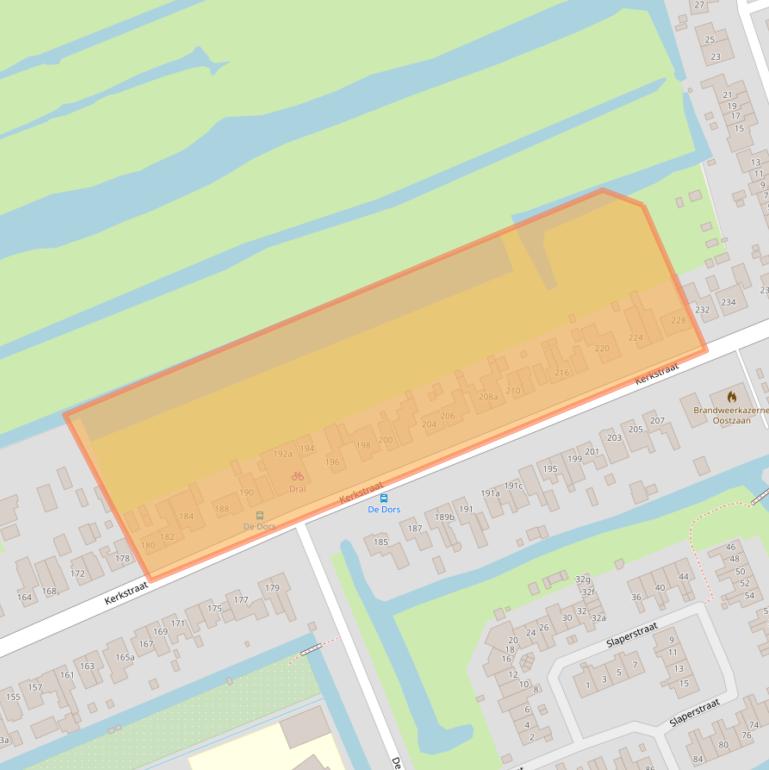 Kaart van postcodegebied 1511EM.