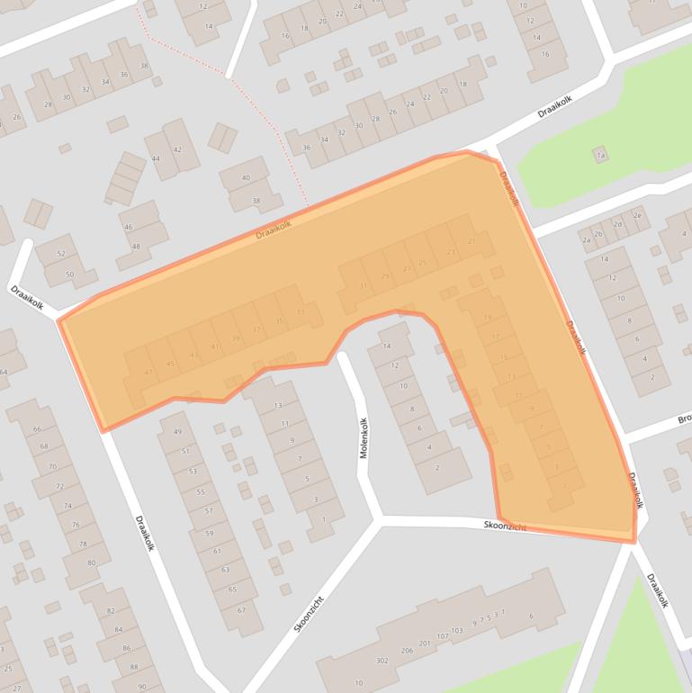 Kaart van postcodegebied 1511JV.
