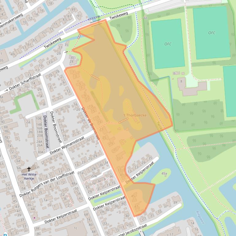 Kaart van postcodegebied 1511VG.