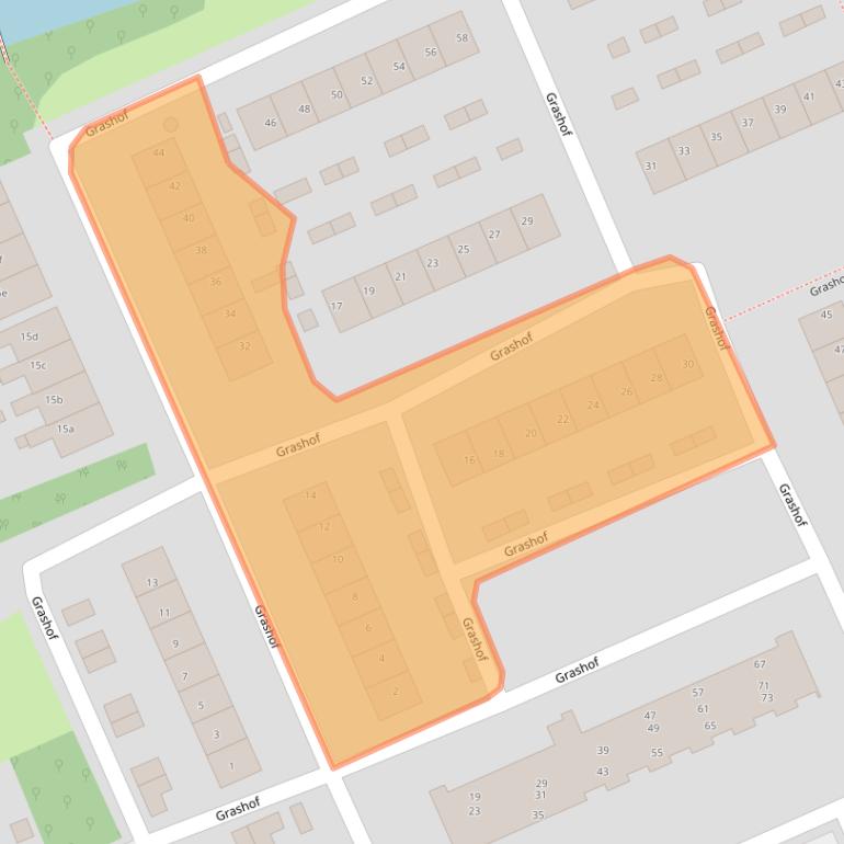 Kaart van postcodegebied 1511XC.