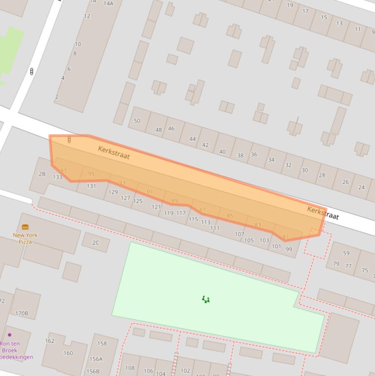 Kaart van postcodegebied 1521JD.