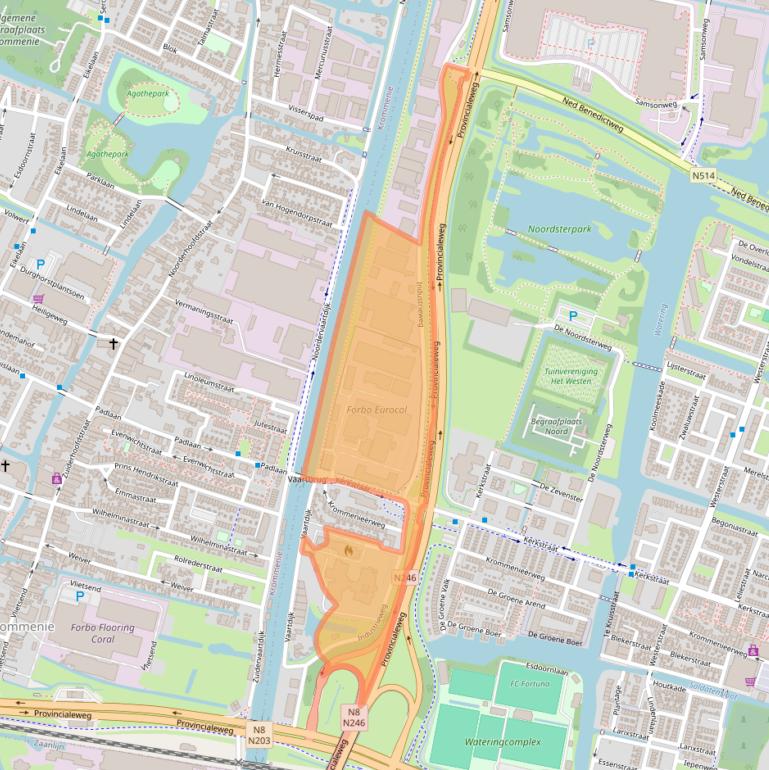 Kaart van postcodegebied 1521NA.