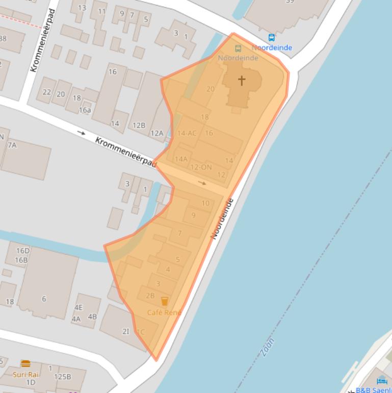 Kaart van postcodegebied 1521PA.