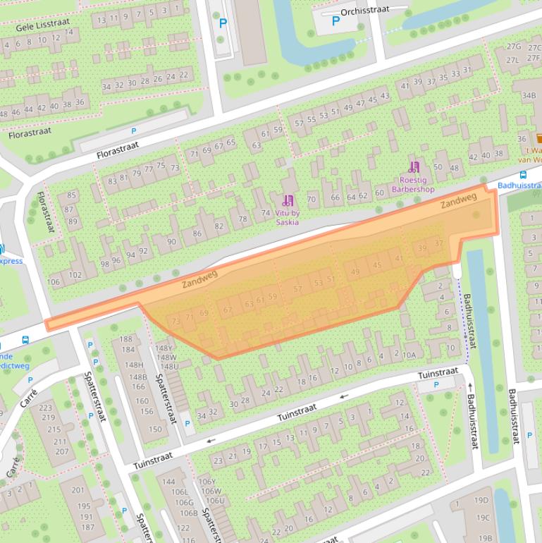 Kaart van postcodegebied 1531AK.