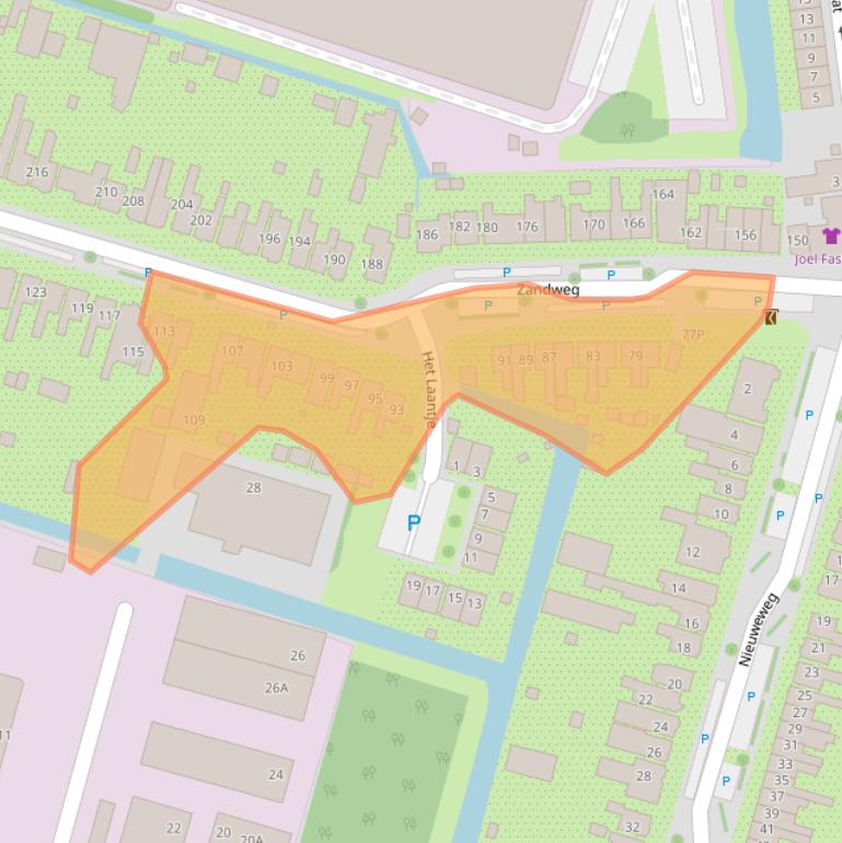 Kaart van postcodegebied 1531AL.