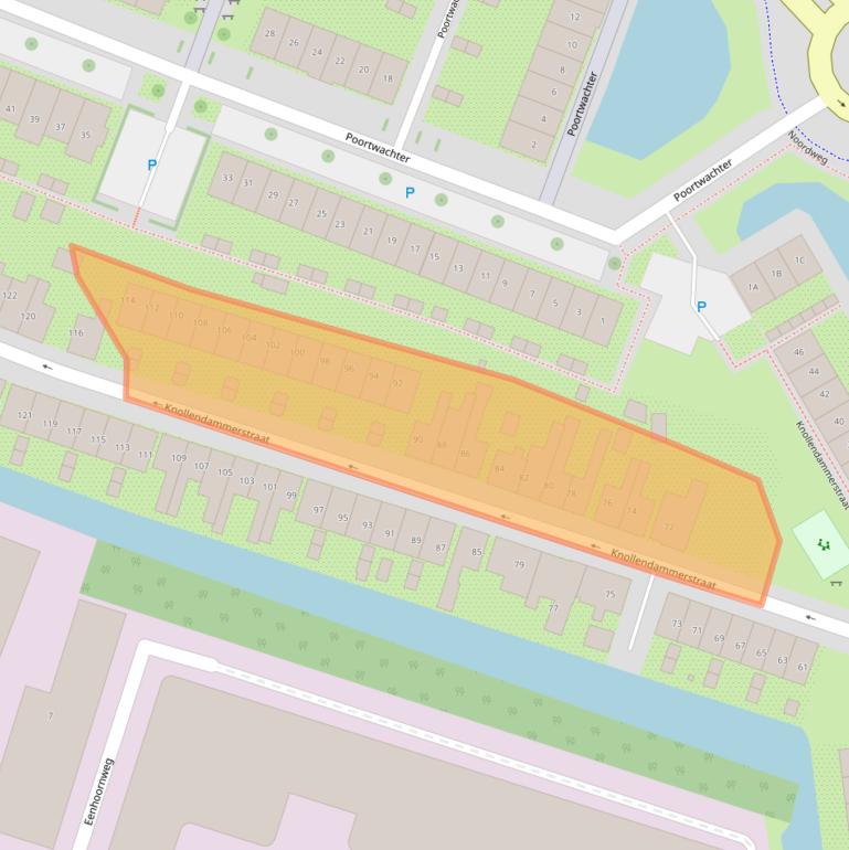 Kaart van postcodegebied 1531BG.