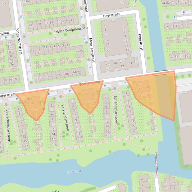 Kaart van postcodegebied 1531DB.