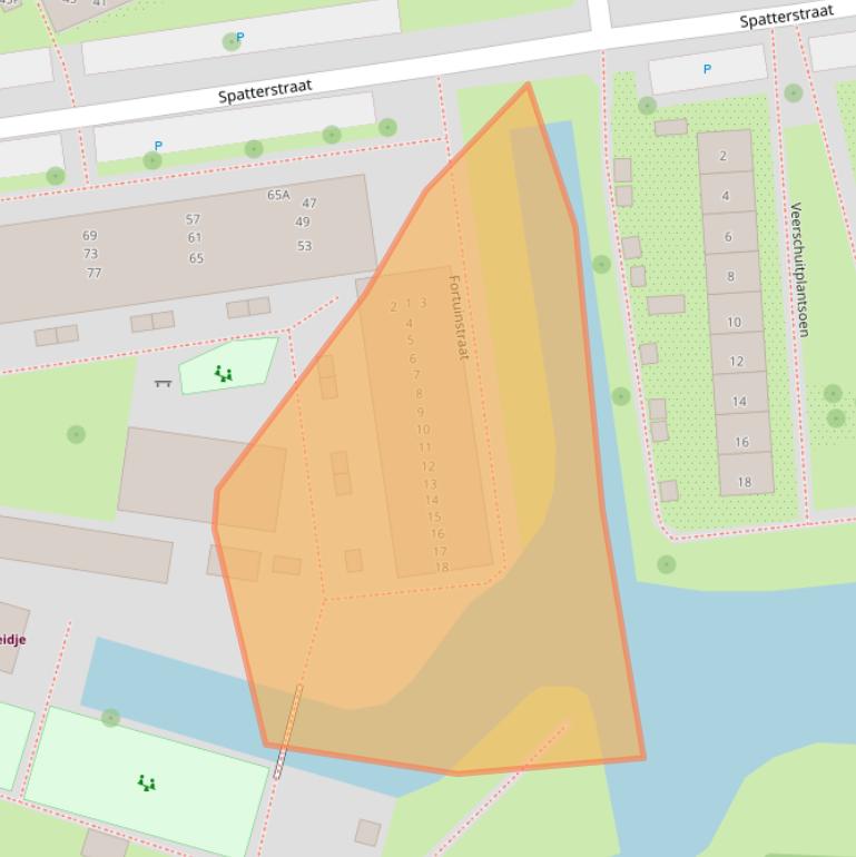 Kaart van postcodegebied 1531DK.