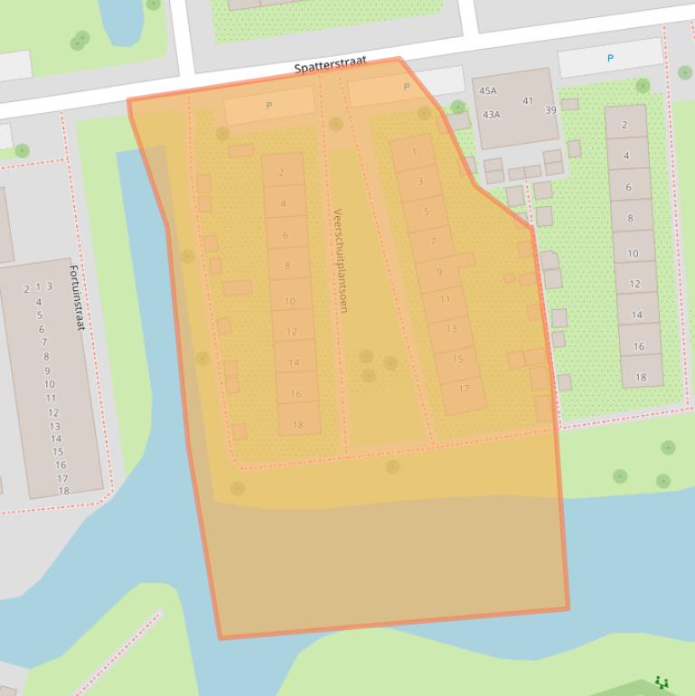 Kaart van postcodegebied 1531DL.