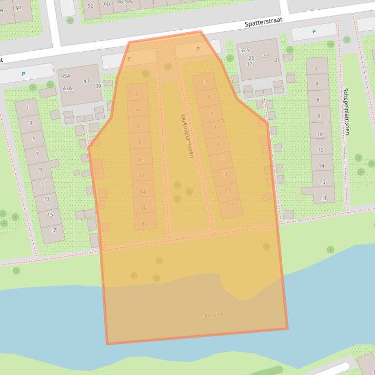 Kaart van postcodegebied 1531DM.