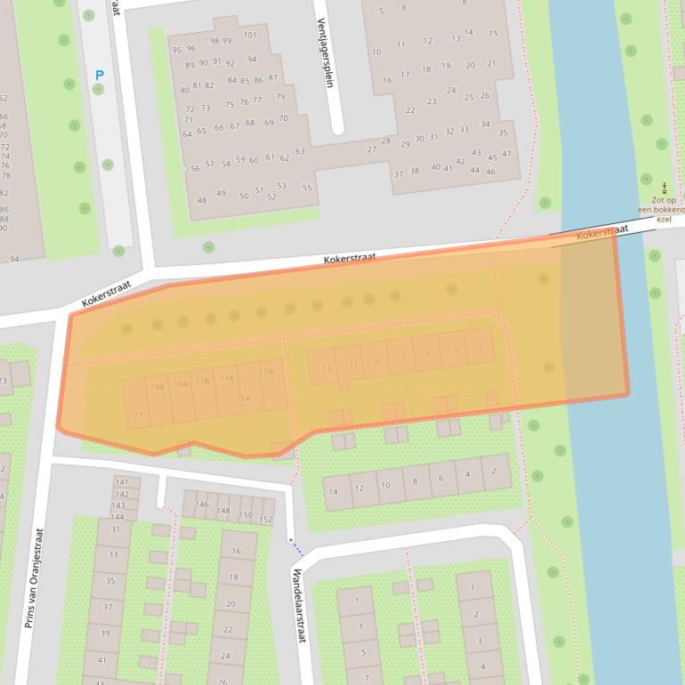 Kaart van postcodegebied 1531DW.