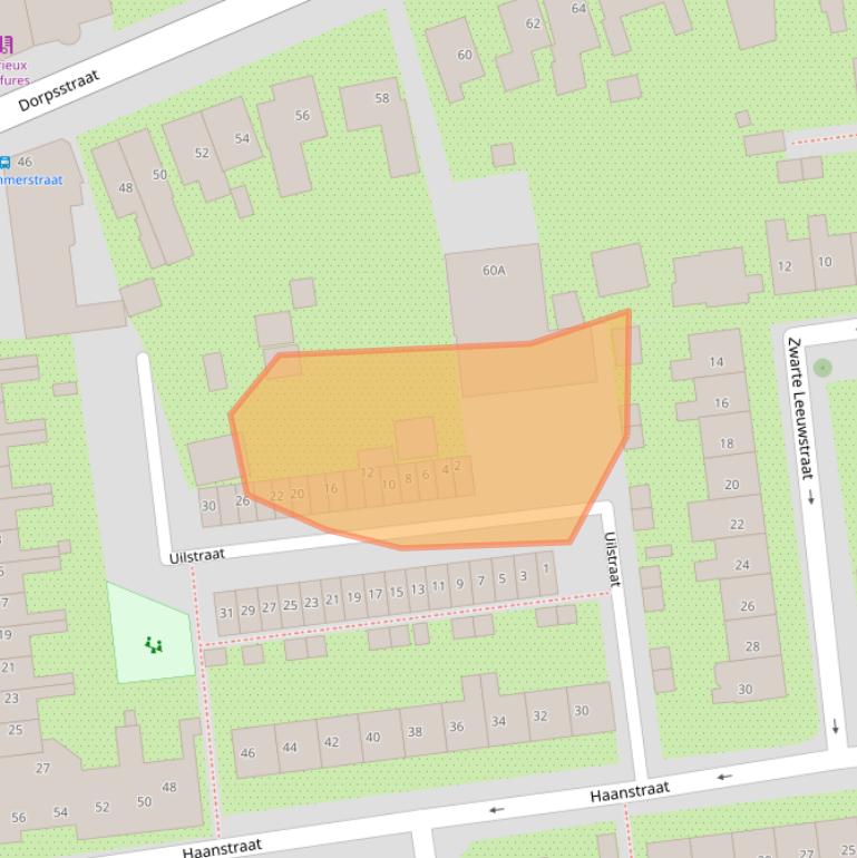 Kaart van postcodegebied 1531EZ.