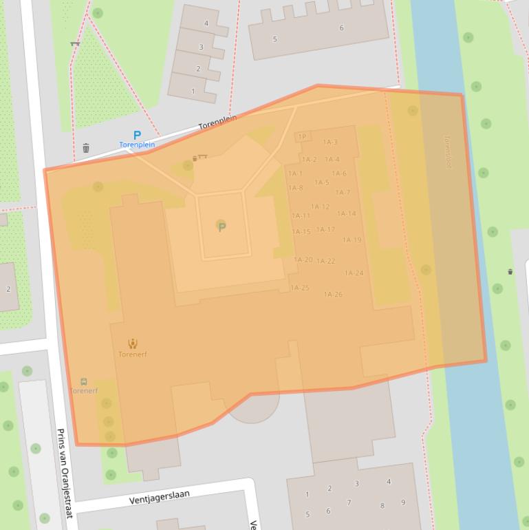 Kaart van postcodegebied 1531GA.