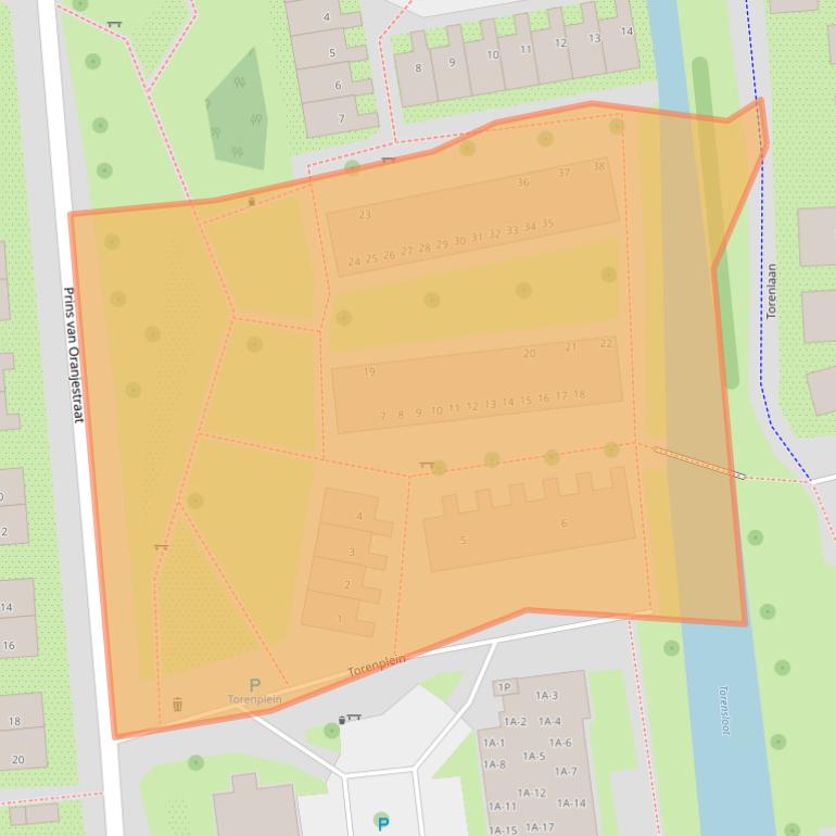 Kaart van postcodegebied 1531GM.