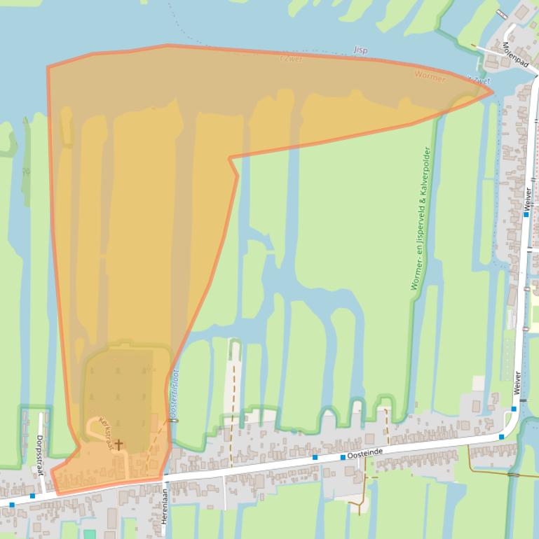 Kaart van postcodegebied 1531HL.