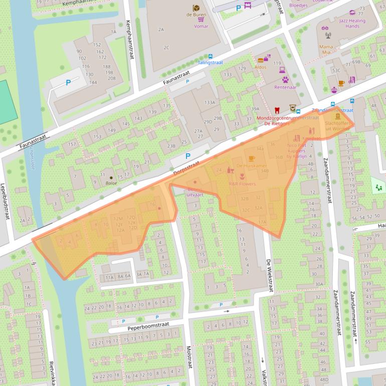 Kaart van postcodegebied 1531HM.