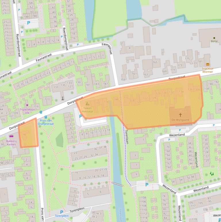 Kaart van postcodegebied 1531HP.