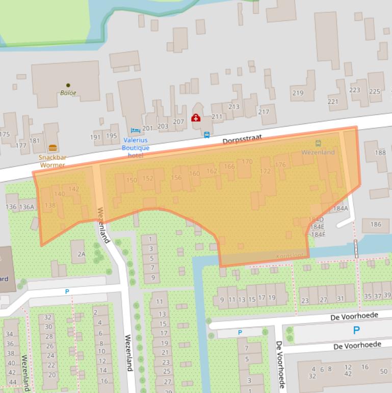 Kaart van postcodegebied 1531HR.