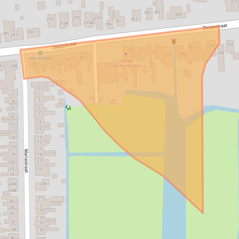 Kaart van postcodegebied 1531HV.