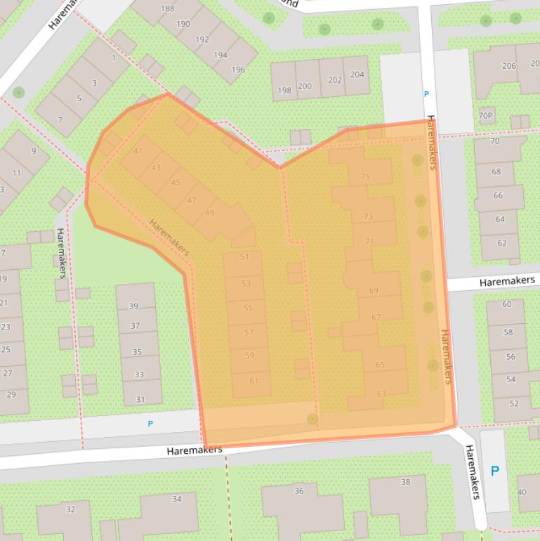 Kaart van postcodegebied 1531LB.