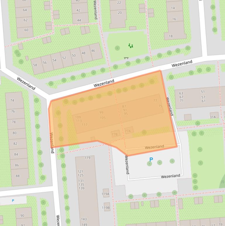 Kaart van postcodegebied 1531LG.