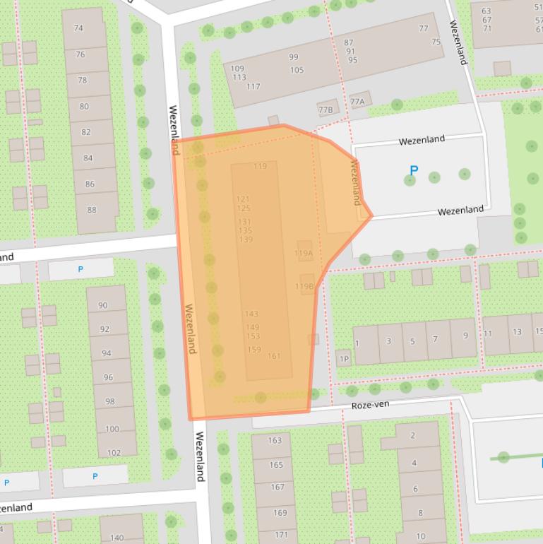 Kaart van postcodegebied 1531LH.