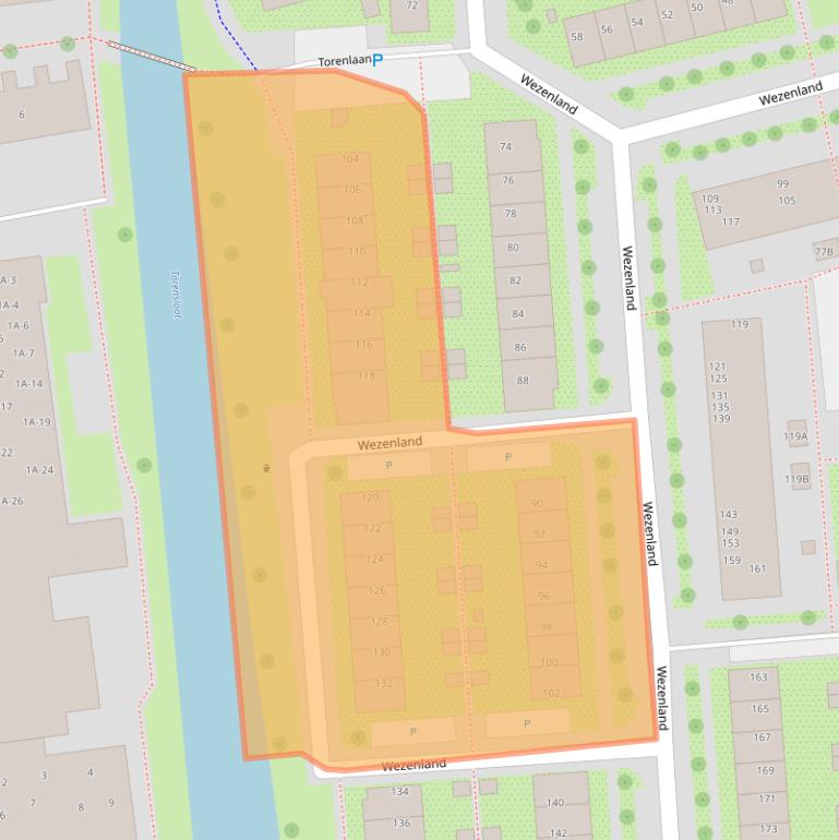 Kaart van postcodegebied 1531LR.