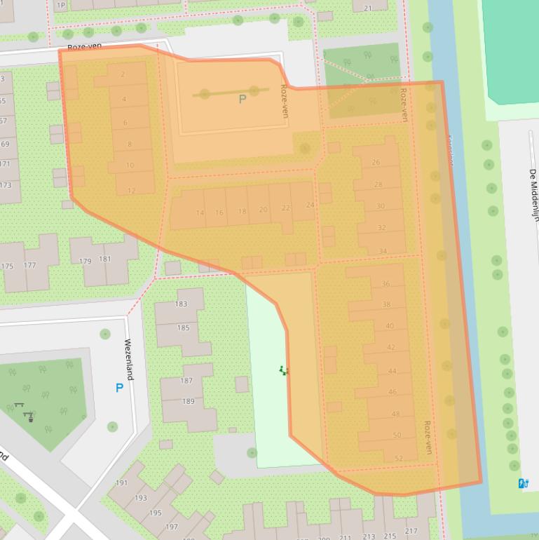 Kaart van postcodegebied 1531LX.