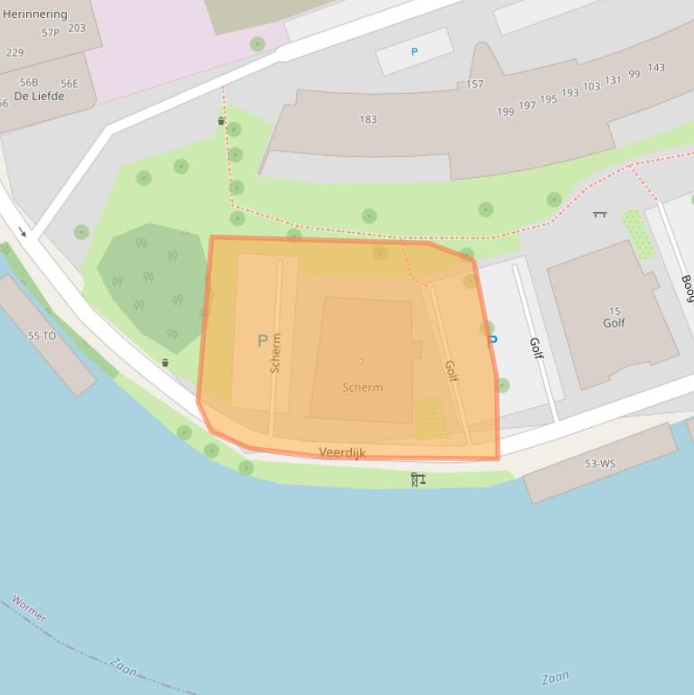 Kaart van postcodegebied 1531ML.