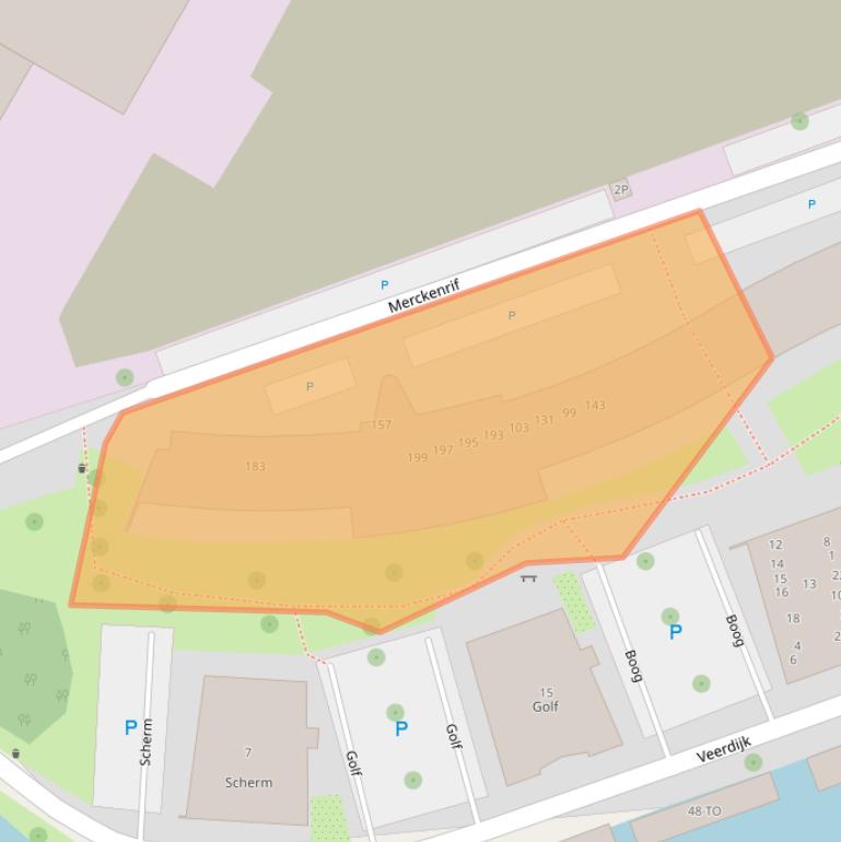 Kaart van postcodegebied 1531MP.