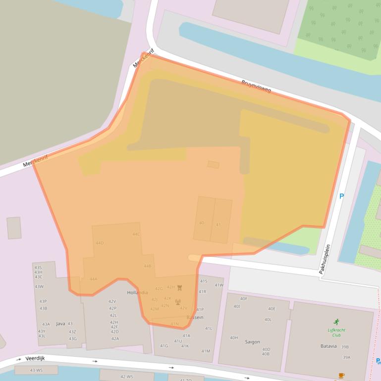 Kaart van postcodegebied 1531MZ.